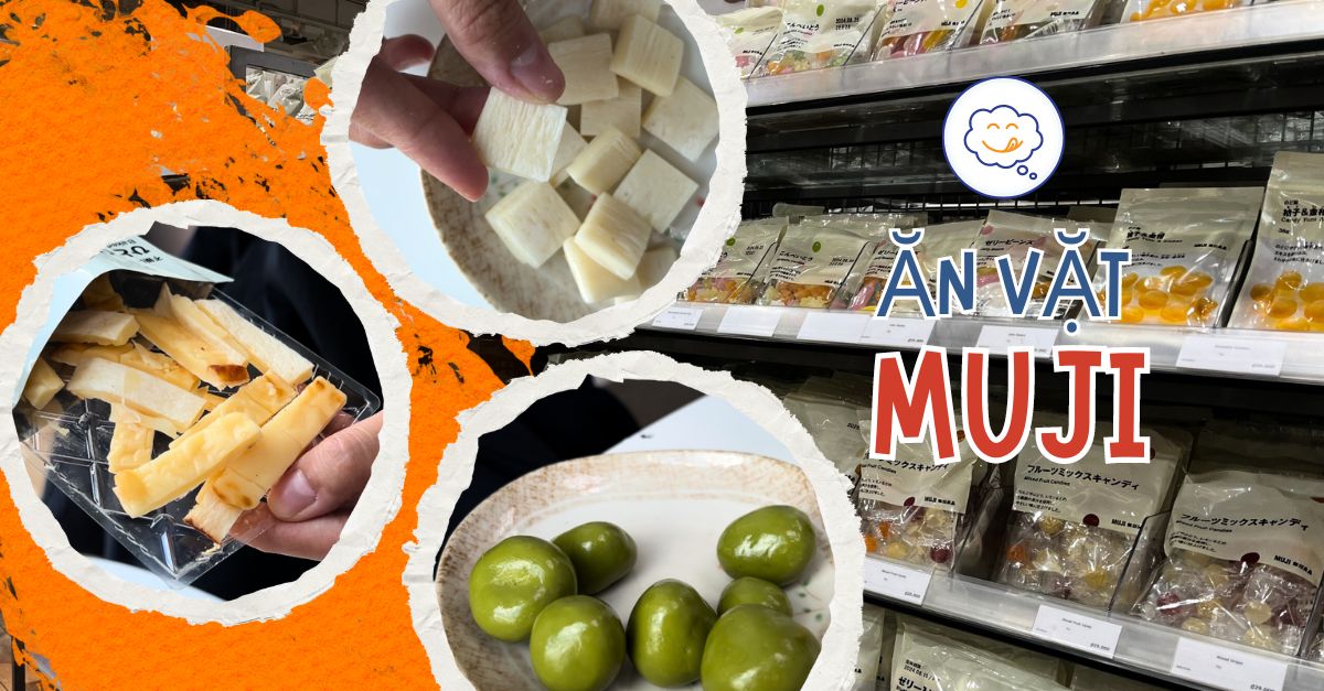 Những gợi ý dành cho hội ăn vặt tại MUJI